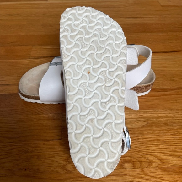 Birkenstock Milano Birko-Flor Sandals White Size 10 (41) - Picture 15 of 15